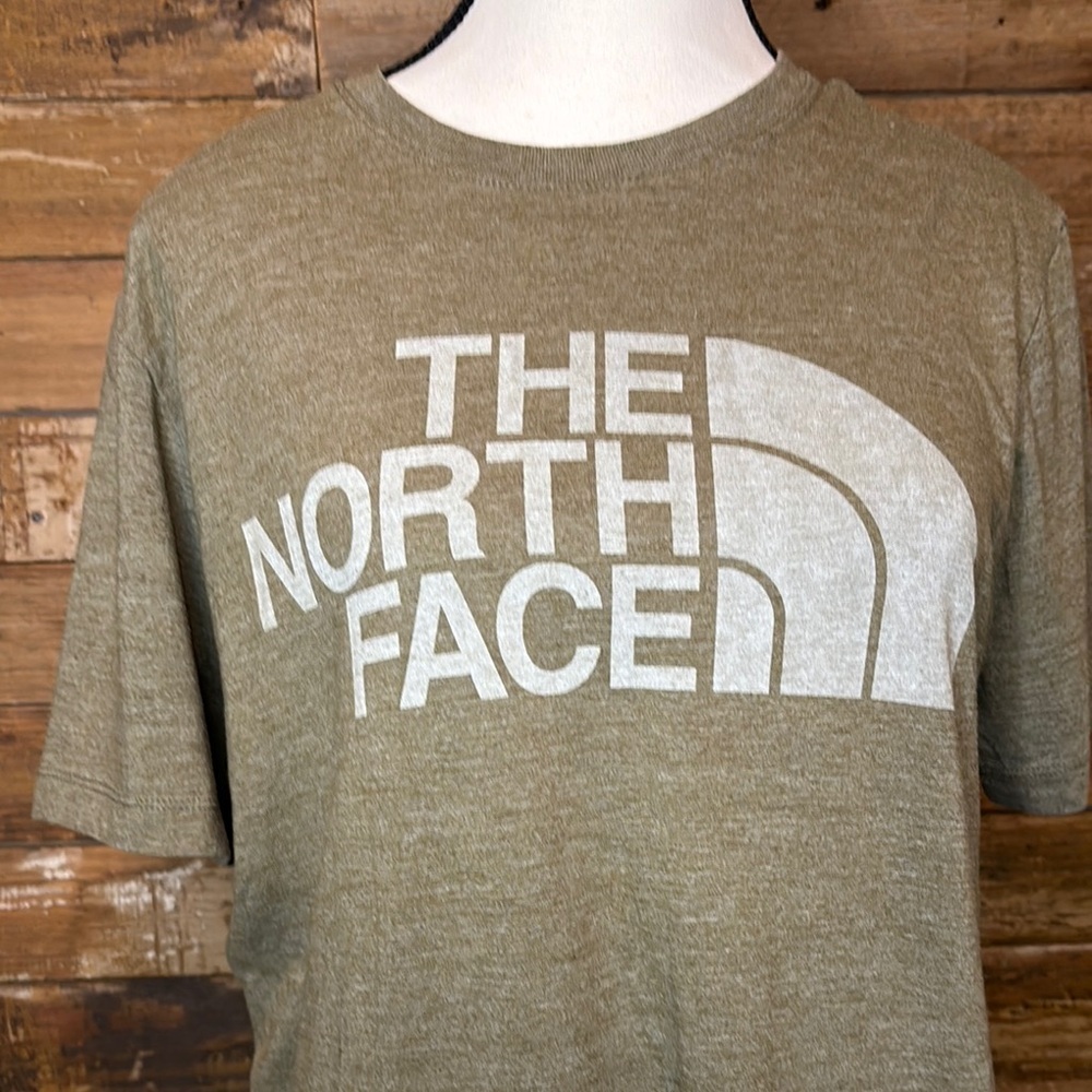 The North Face Khaki Logo Tee medium